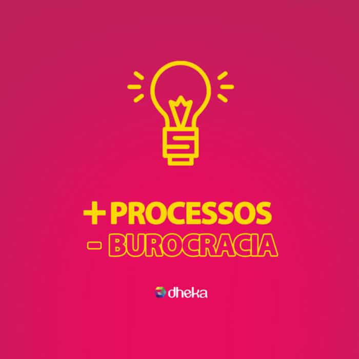 Mais processos, menos burocracia