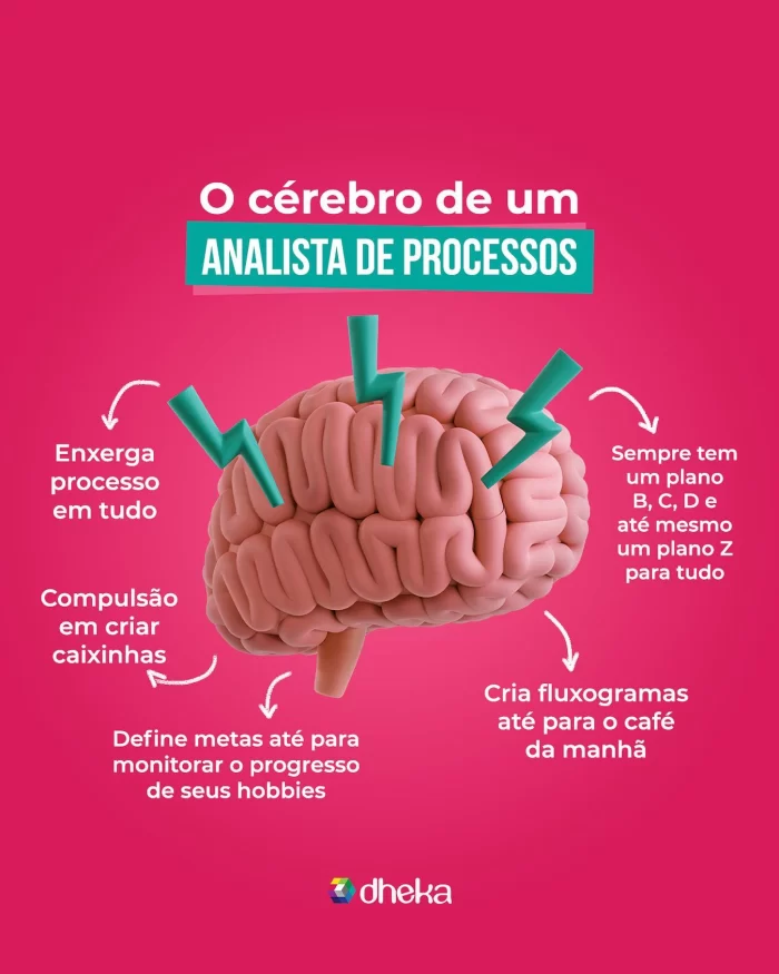 Cerebro de um analista de processos